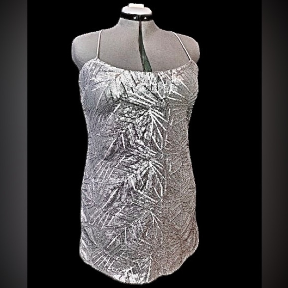Cosmopolitan sequin sheath dress, sz Lg